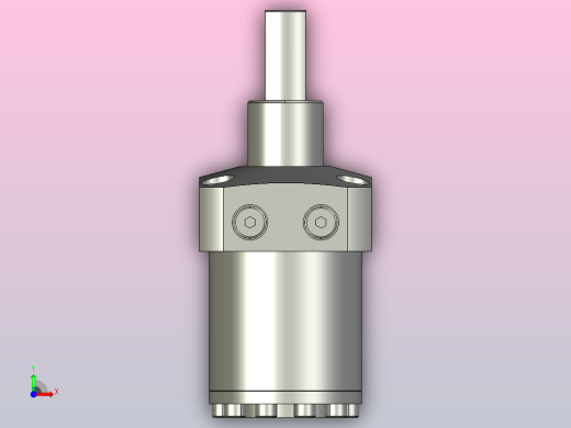 HTLA4001-2CR-P油压复动旋转夹紧器前视缩略图