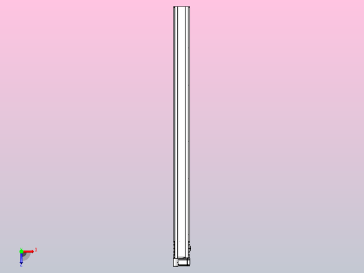 皮带直线轴半封闭可选导轨TPA-HNB-175D-140-L2400-LU-Y-P75-N3俯视缩略图