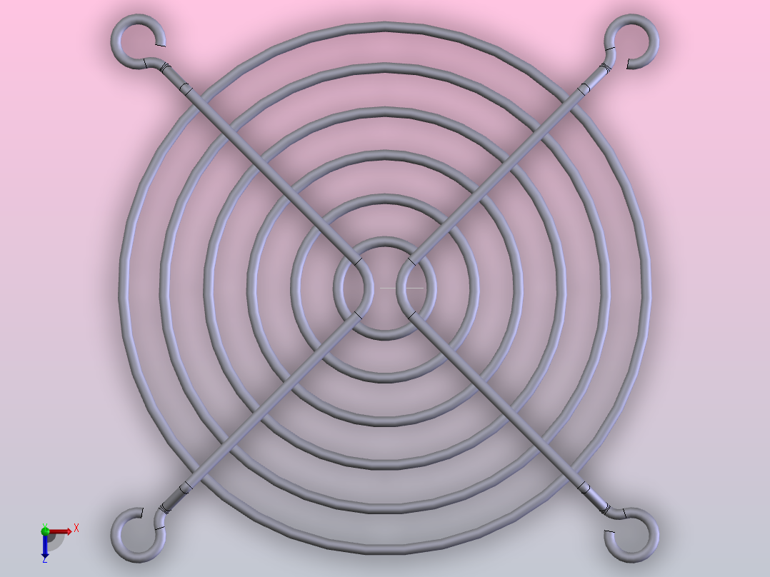 User Library-Fan_Guard-1_护网俯视图