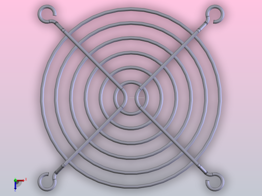 User Library-Fan_Guard-1_护网俯视缩略图