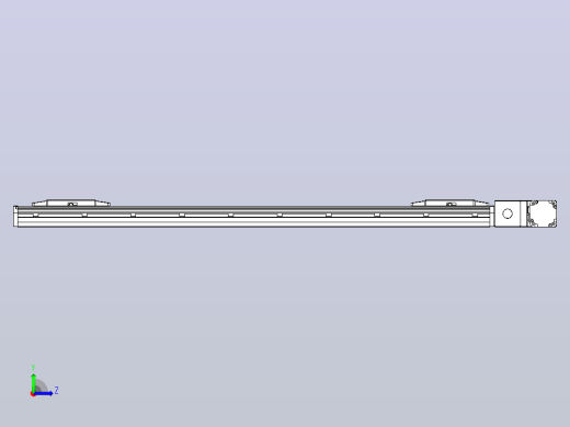 皮带直线轴双滑块型TPA-GCBS-150-P80-L450-QR-M75-N3左视缩略图