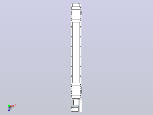 皮带直线轴双滑块型TPA-GCBS-150-P80-L450-QR-M75-N3俯视缩略图
