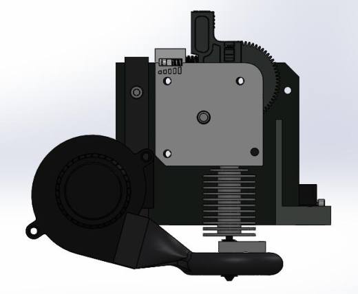 3D打印机挤出组件缩略图