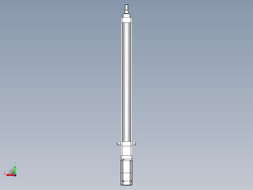 轻载电动缸TPA-ESR40-1210C-L500-M-TC-W-P40-C3后视缩略图