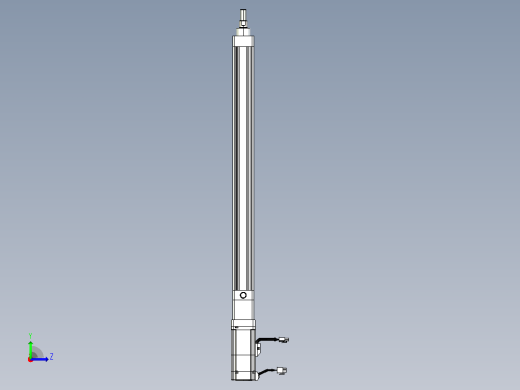 轻载电动缸TPA-ESR40-1210C-L500-M-TC-W-P40-C3左视缩略图