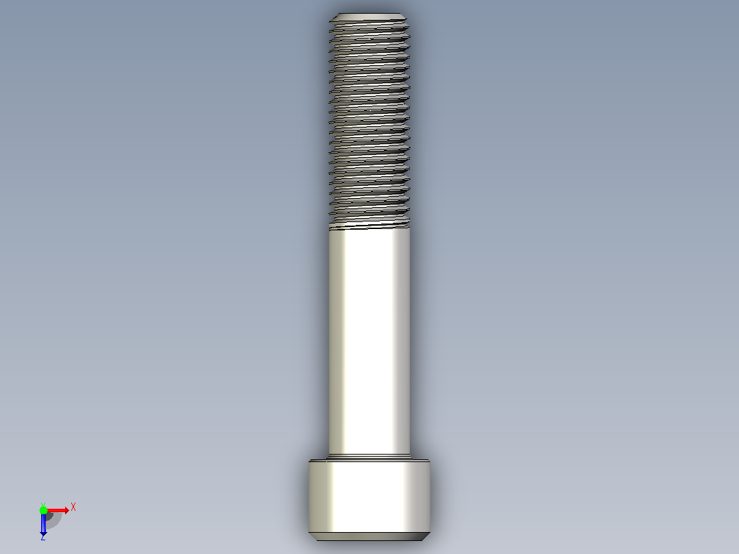 DIN_EN_ISO_4762_M20x110.ipt内六角螺钉俯视图