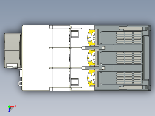 NS5-32交流电动机起动器三维模型202203俯视缩略图