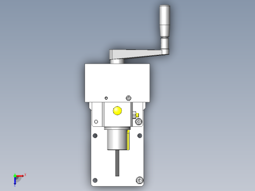 工件翻转夹具俯视缩略图