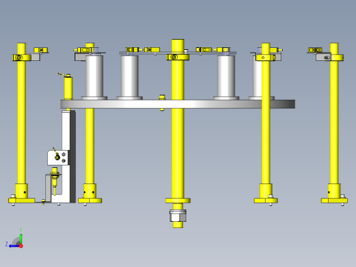 转车台原点锁定机构右视缩略图