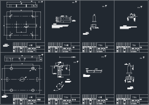电流线圈架塑料模设计缩略图