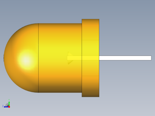 LED_Round_Amber_D8.0mm右视缩略图
