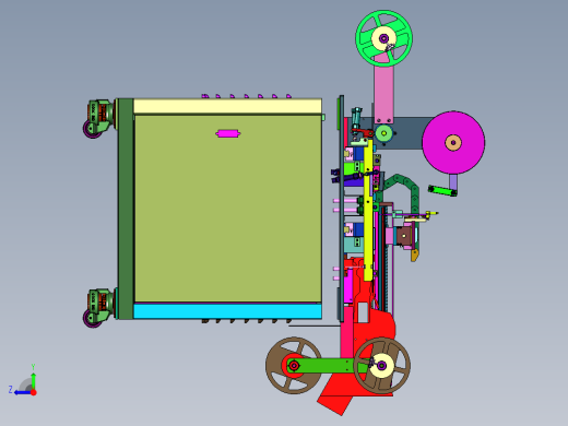 飞达转编带电子元器件测试设备右视缩略图