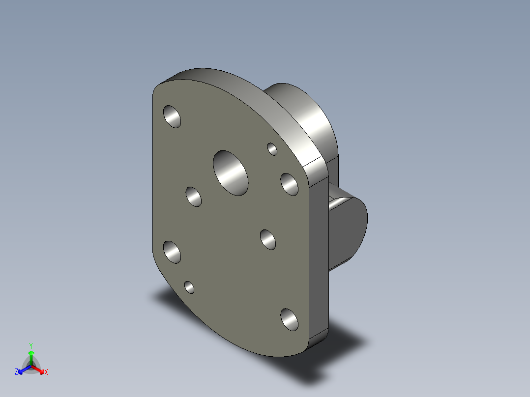 Q349-泵盖（盖类）零件机械加工工艺规程及钻18孔夹具设计【三维UG造型】