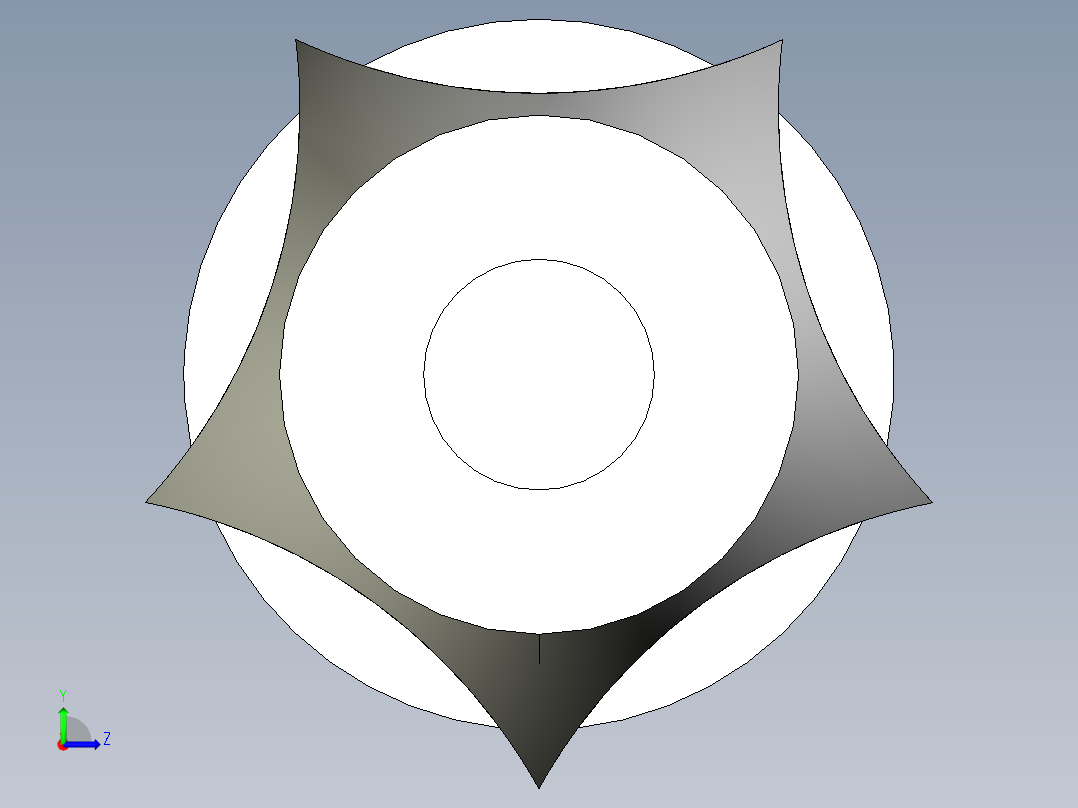 人體工學把手(軟性塑膠)EGH-SOFT-3D多系列多零件图纸模型左视图
