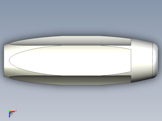 人體工學把手(軟性塑膠)EGH-SOFT-3D多系列多零件图纸模型俯视缩略图