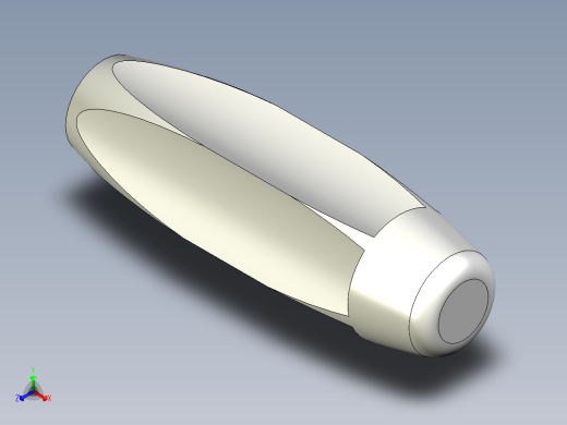 人體工學把手(軟性塑膠)EGH-SOFT-3D多系列多零件图纸模型正等轴测缩略图