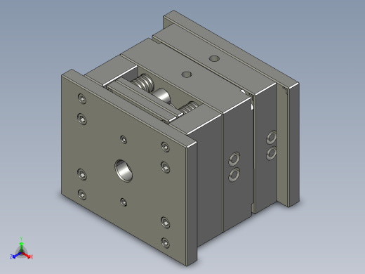 njection-mold-for-plastic-shaft-high-accuracy-1正等轴测缩略图