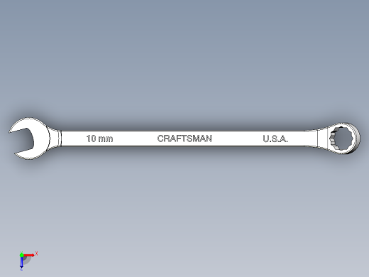 10 毫米组合扳手--stp俯视缩略图