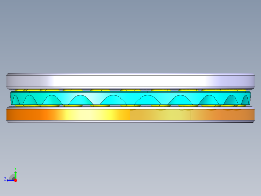 平面推力球轴承51113右视缩略图