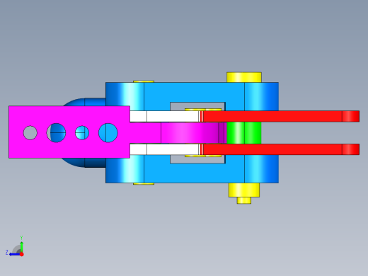 德克斯TUNKERS气缸数模T5-01.2BA右视缩略图