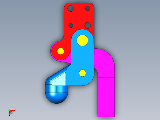 德克斯TUNKERS气缸数模T5-01.2BA俯视缩略图