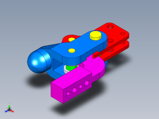 德克斯TUNKERS气缸数模T5-01.2BA正等轴测缩略图