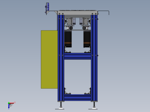 摆轮分拣输送机俯视缩略图