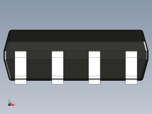 元器件3D封装SOP-8159前视缩略图