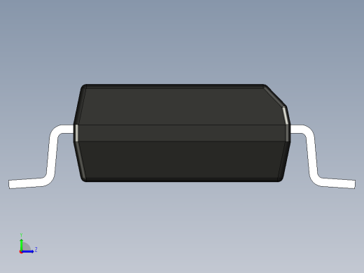 元器件3D封装SOP-8159左视缩略图