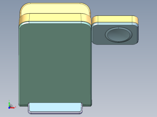 三合一无线充前视缩略图