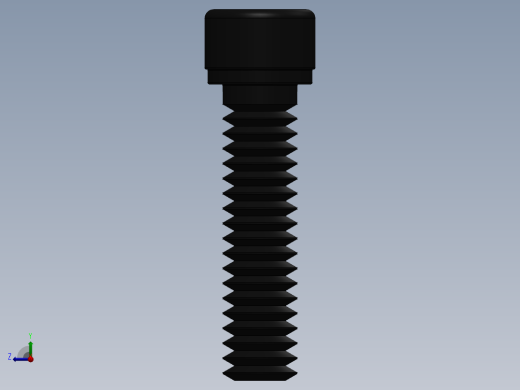 紧固件-0.2500 Socked Head右视缩略图