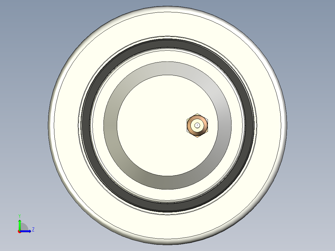 组合轴承左视图