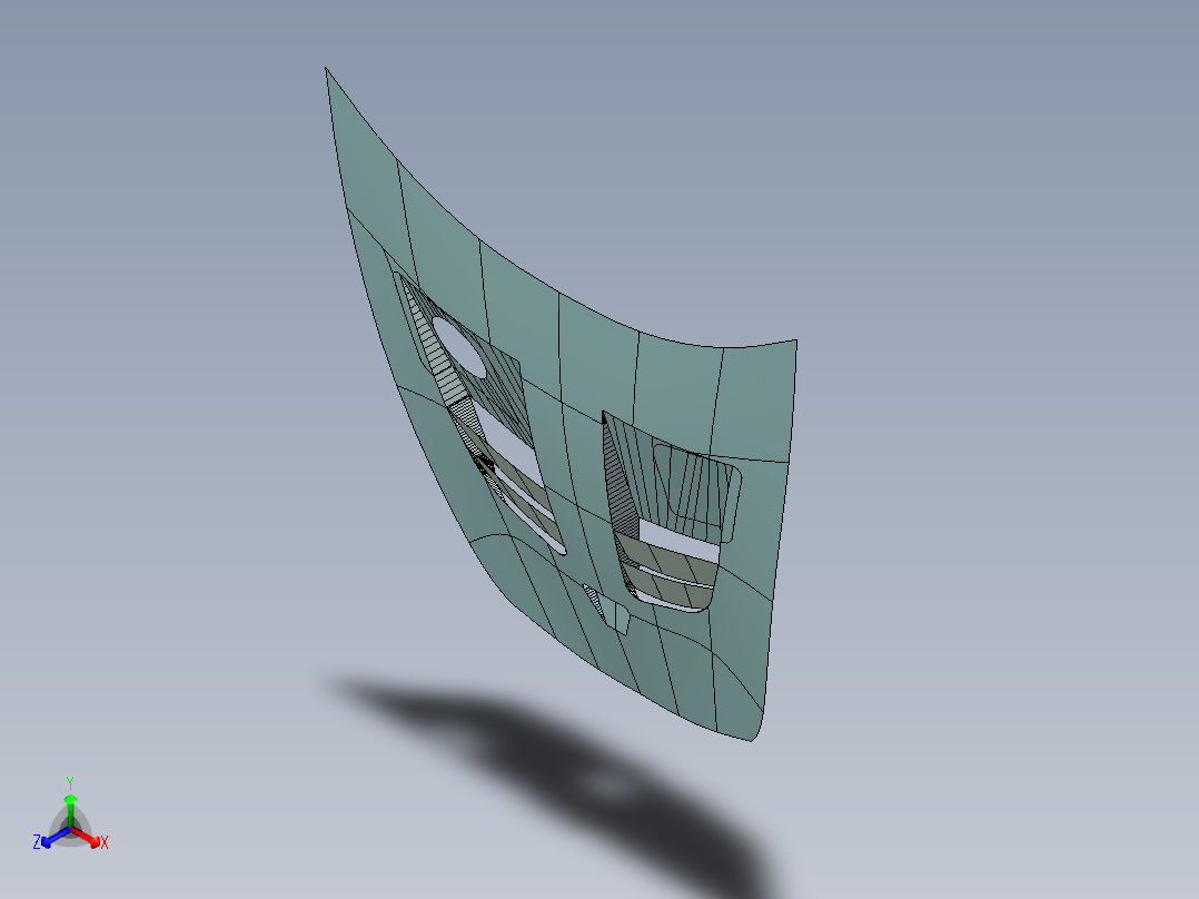 保时捷911引擎盖--creo