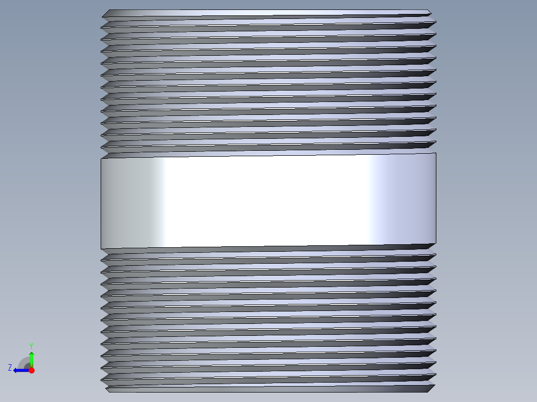 聚氯乙烯配件33-Sch80_Nipple_MPTxMPT_861-341_3in x 4in右视图