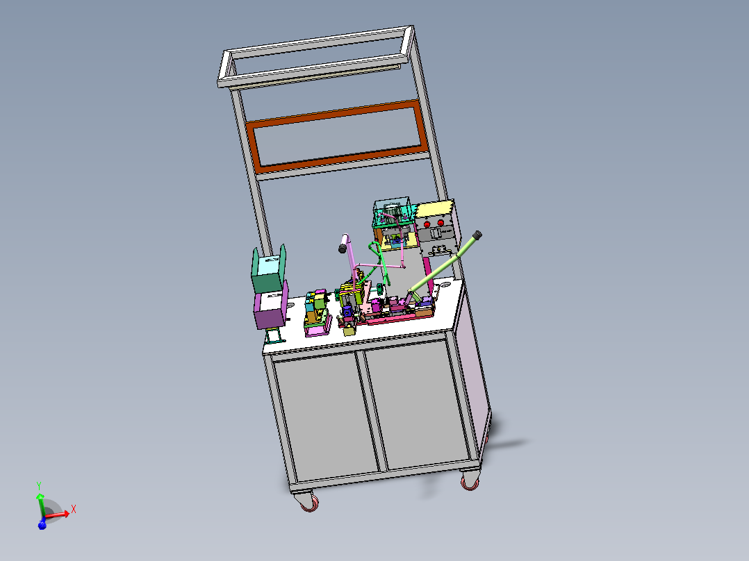 油管接头组装（sw18可编辑+cad+bom）