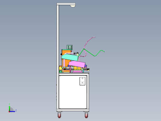 油管接头组装（sw18可编辑+cad+bom）左视缩略图