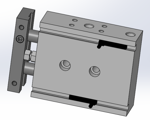 油管接头组装（sw18可编辑+cad+bom）缩略图
