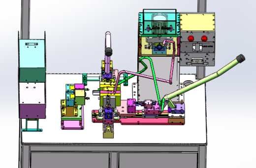 油管接头组装（sw18可编辑+cad+bom）缩略图