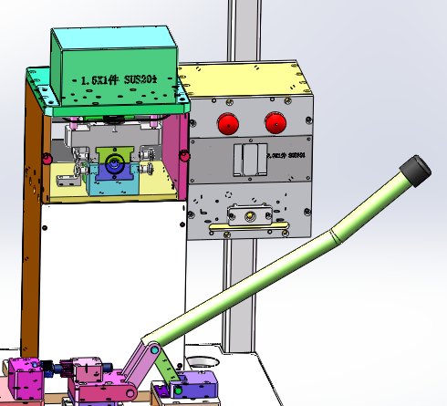 油管接头组装（sw18可编辑+cad+bom）