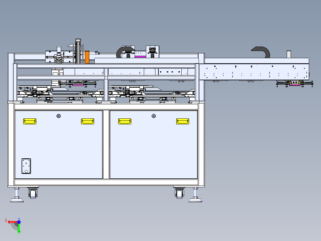 液晶屏点胶后检测固化一体机sw20可编辑前视图