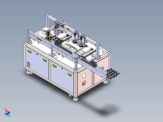 液晶屏点胶后检测固化一体机sw20可编辑正等轴测缩略图