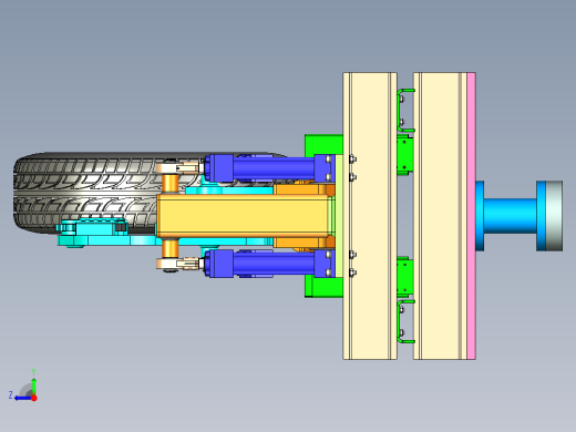 汽车轮胎抓手右视缩略图