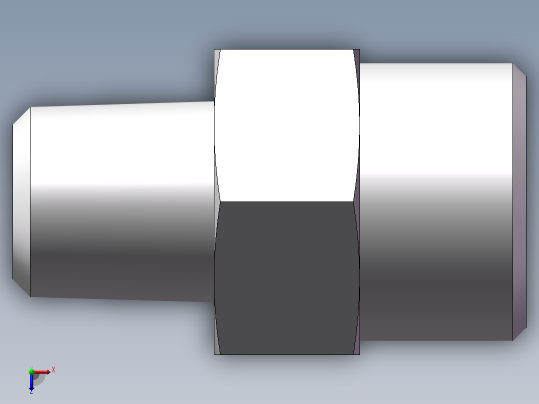 美制锥螺纹、1DN-20-04俯视图