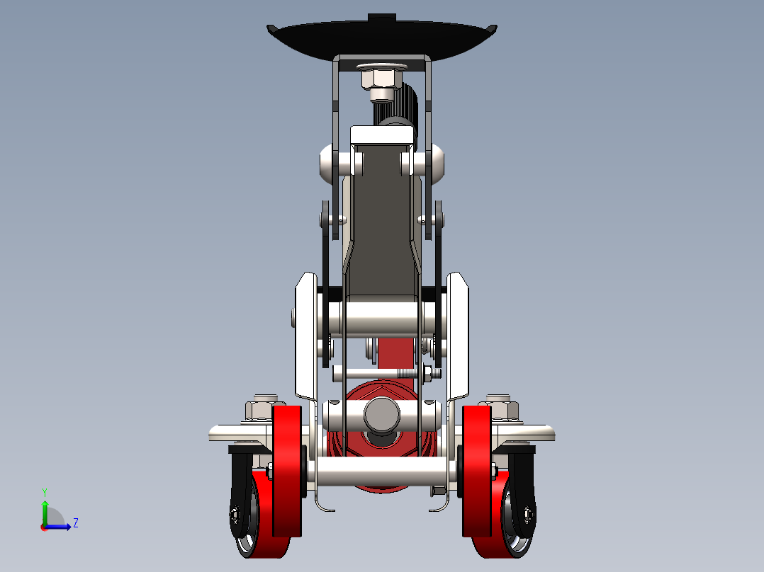 千斤顶(20)左视图