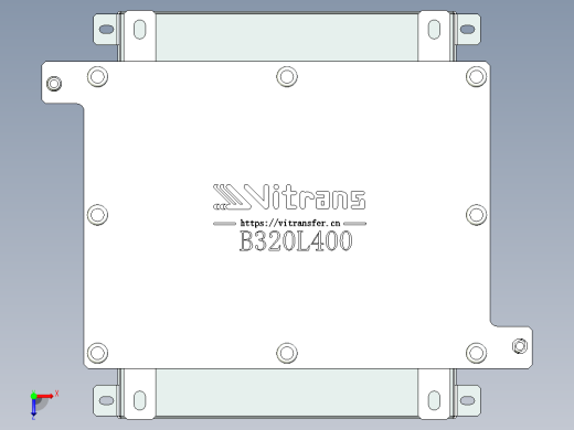 顶升定位B320L400俯视缩略图