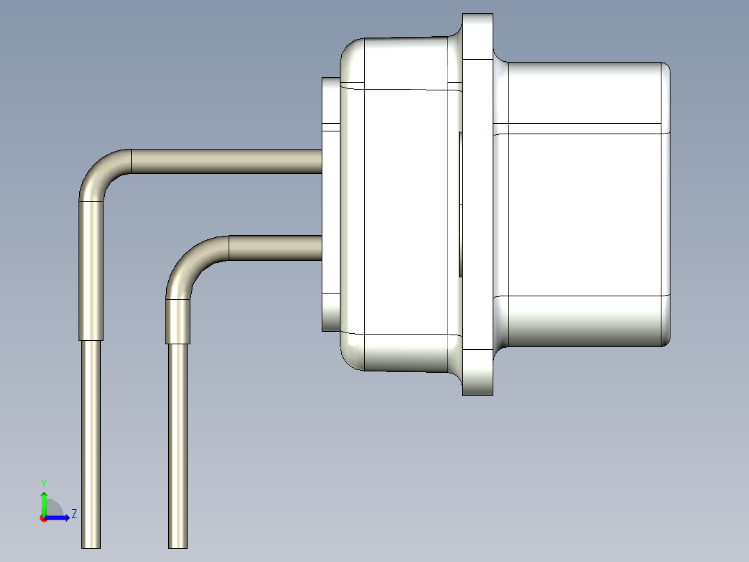 接插件(292)左视图