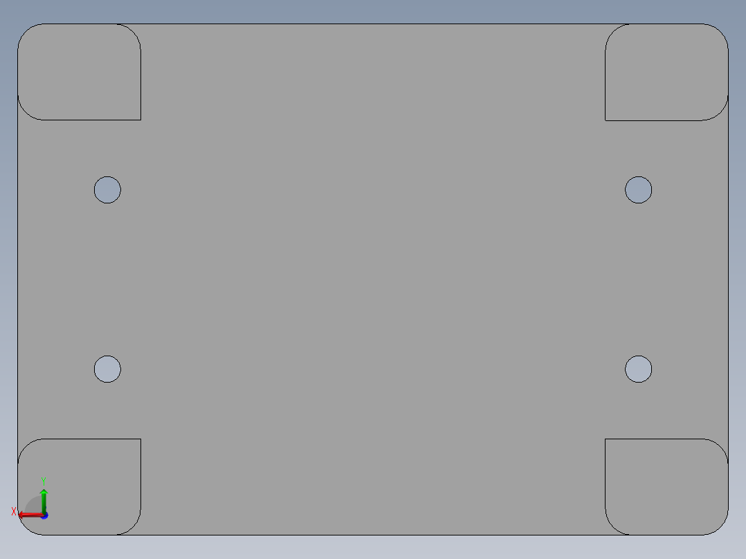 舵机云台后视图