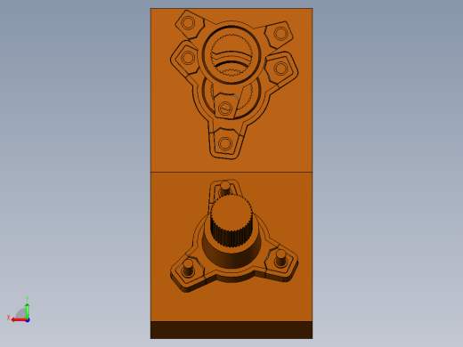 A2005286-核心与型腔设计 2后视缩略图