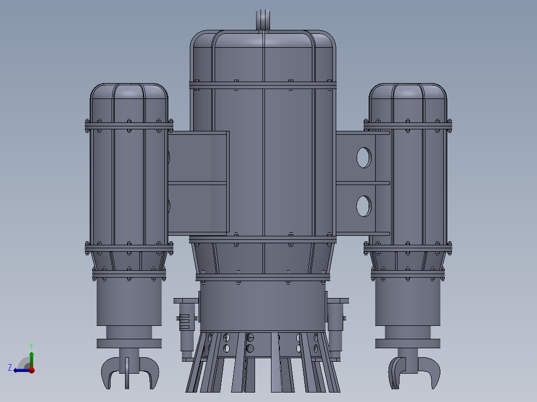 清淤装置右视图