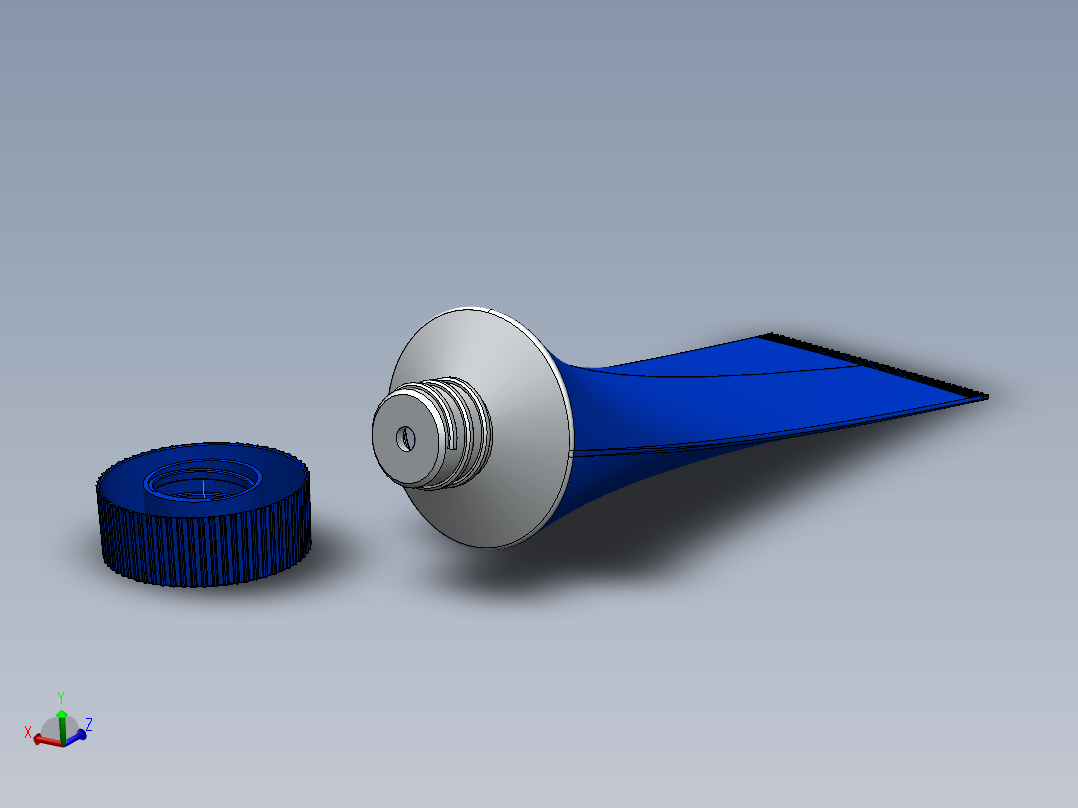 机油管 3D模型SolidWorks三维设计图